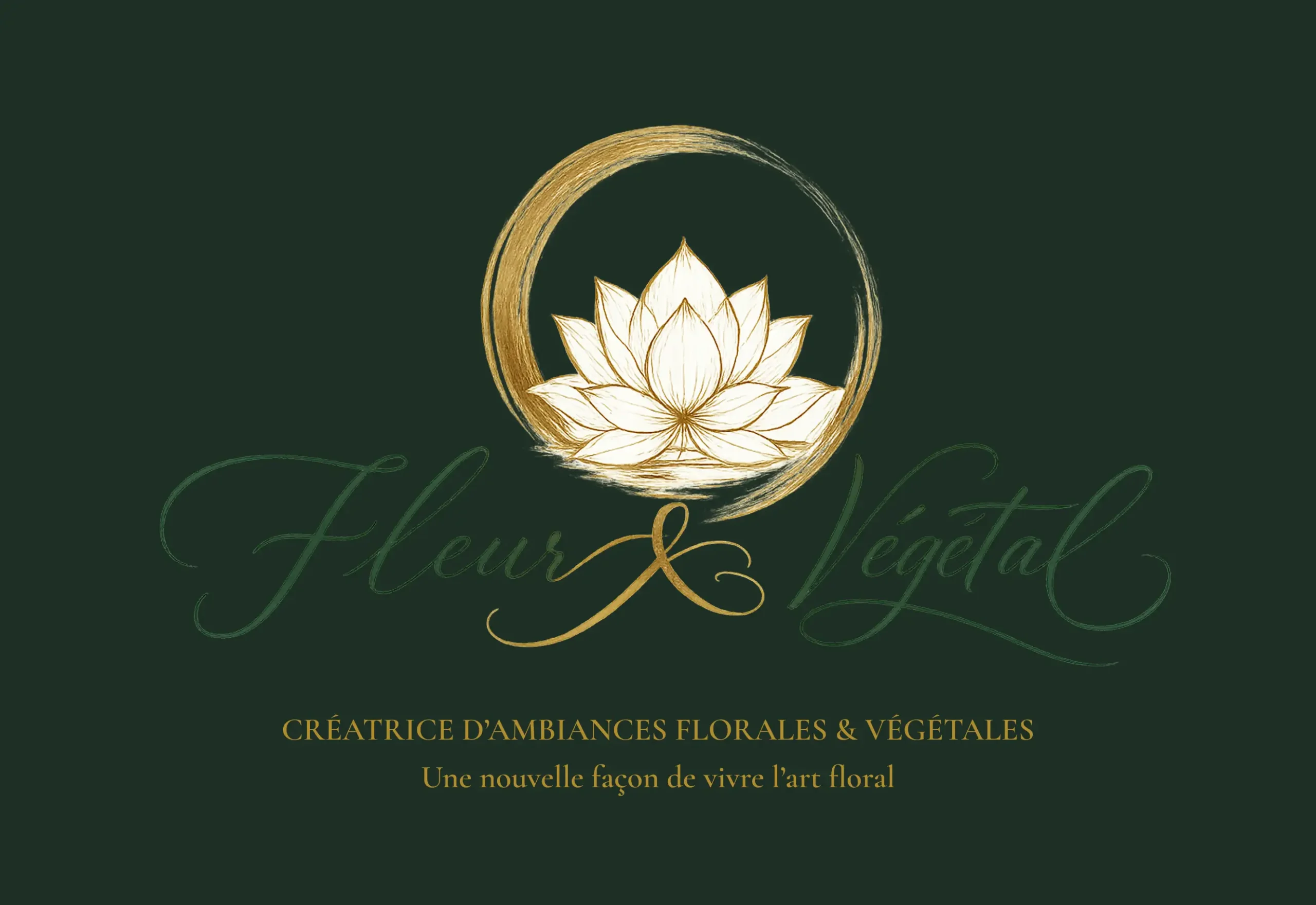 Logo Fleur et végétal