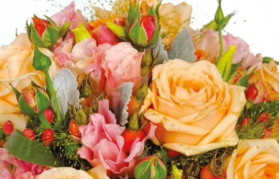 COMPOSITION FLORALE MIEL – Image 2