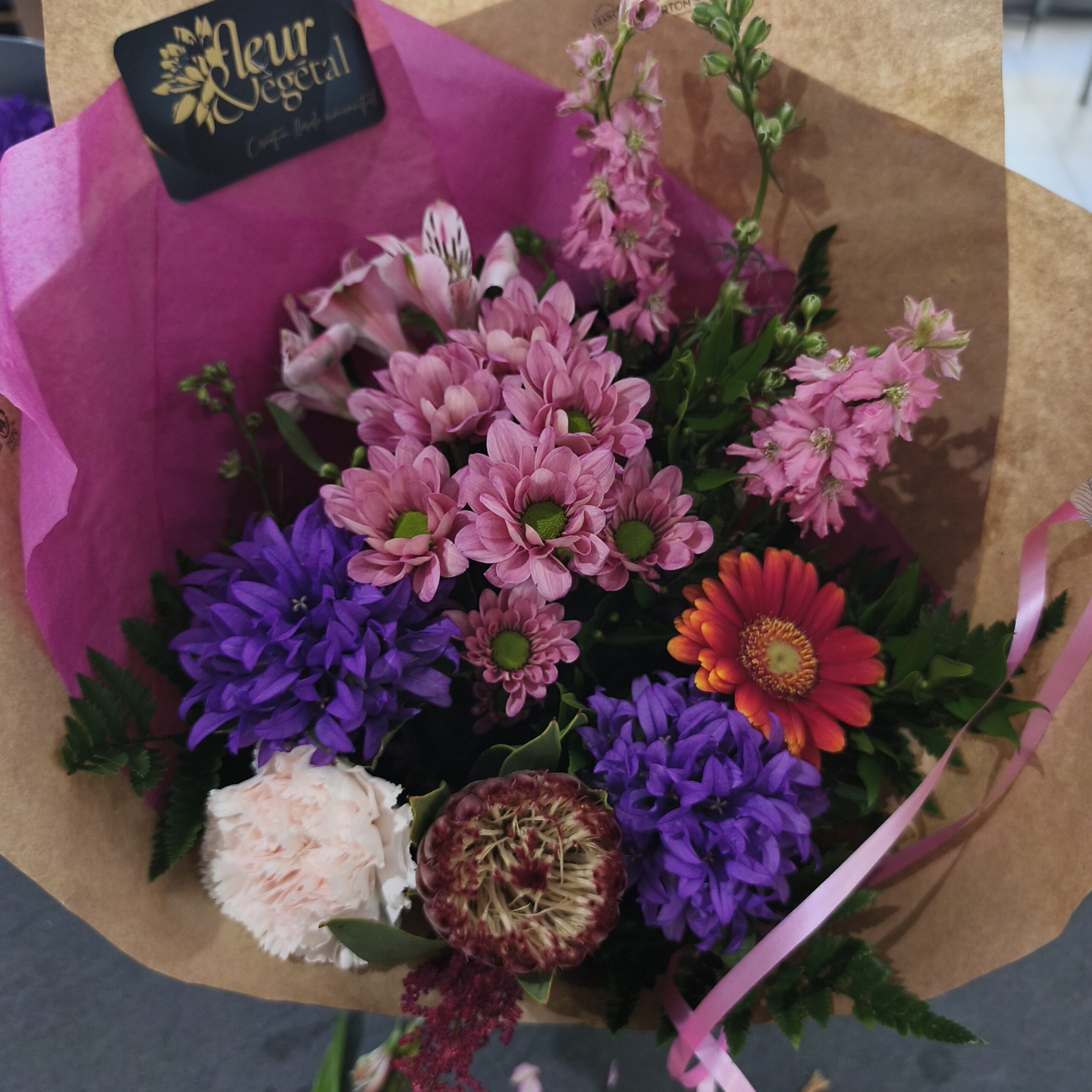 Bouquet de fleurs - casier n°1