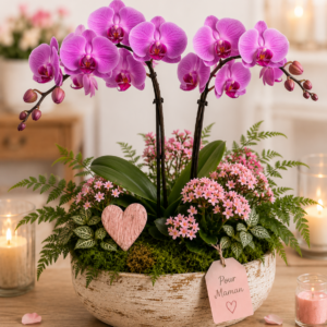 Composition Orchidée