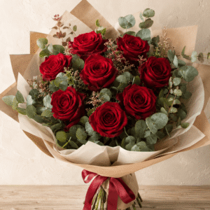 BOUQUET DE ROSES À LA FOLIE